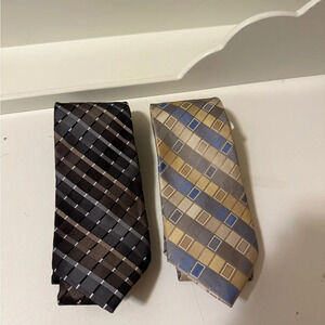 Two brand new Calvin Klein means tie with tag